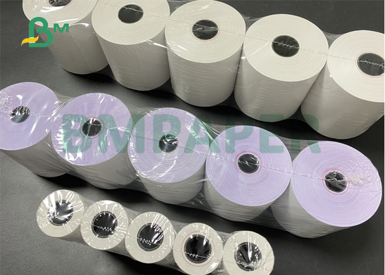 48g 80g Customized Thermal Sticker Paper Roll For Express Label Super Sticky
