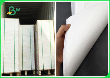 FDA &amp; FSC Accredited Smooth White Kraft Paper For Flour Packaging 70 * 100CM
