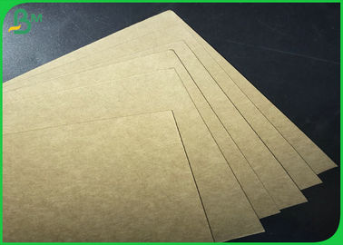 Great Stiffness 250gsm - 400gsm Brown Kraft Board For Packages