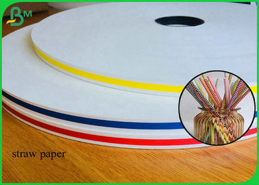 60GSM And 120GSM White Kraft Paper To Make Colorful Straw Tubes