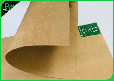 FDA Certified Brown Kraft Paper Board 250gsm 300gsm Food Container Paper Roll