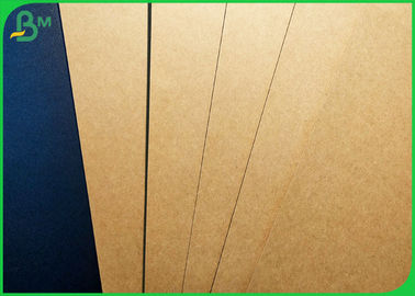 Recycled Pulp 200g 230g FSC Approved Brown Kraft Paper For Book Cover Making