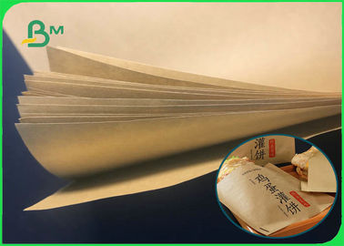 Food Grade 40gsm - 60gsm Kraft Liner Paper For Wrapping Snacks