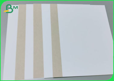 White With Gray Back Duplex Paper Recycled Pulp 200g 300g 400g