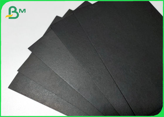 Foldable FSC Approved Black Paper Board Paper Box Material Paper 300gsm 350gsm