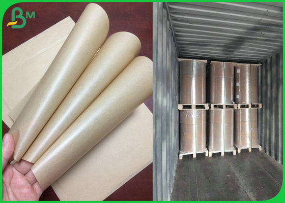 Eco - Friendly Greaseproof Lamination PE Coated Paper Of Wrapping Chicken Roll