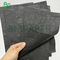 0.55mm Black Biodegradable Durable Washable Jeans Label paper