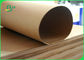 250 - 450gsm FSC Natural Brown Craft Liner Board Paper For Takeaway 70 * 100cm