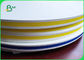28gr 60gr Slitted Paper Color Printed FSC &amp; SGS For White Food Grade Paper Straw