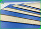 2.0MM FSC Certification Glossy Vanish Blue Color Paper Board For Making Photo Frame