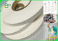 FDA Eco - Friendly Disposable White Kraft Paper 60gsm 120gsm Making Straw Tubes