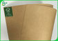 Anti - Curl FSC Approved Brown Kraft Paper Roll Of 190g 200g 230g 250g