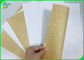 250gsm 270gsm White Top Coated Kraft Paperboard 70 * 100CM Food Grade Sheets