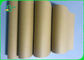 Unbleached 80gsm - 120gsm Kraft Paper Roll For Shopping Bags