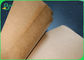 Waterproof PE Coating Brown Kraft Paper For Food Packaging Box