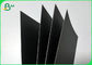 Foldable FSC Approved Black Paper Board Paper Box Material Paper 300gsm 350gsm