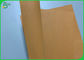 Washable And Tearable Soft Kraft Paper For Grocery Bag 0.55mm Thickness