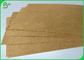 Recycled 60g Brown Sheet  Kraft Paper For Snack Packaging Bag Waterproof