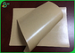 100% Waterproof 50gr 60gr 70gr PE Coated Brown Kraft Paper For Food Packaging