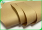 100% Wood Pulp Brown Kraft Paper 70gsm 80gsm For Snack Packaging Bag