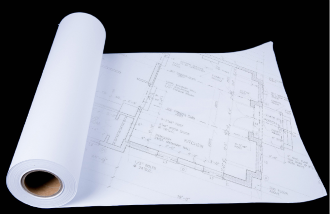 size-customized-bond-plotter-paper-24-x-150-ft-cad-inkjet-plotter-paper