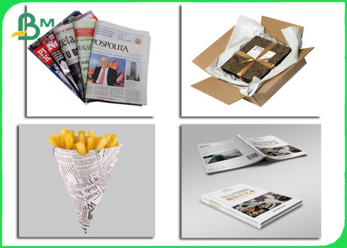 Printable Newsprint Packing Paper 48.8gsm Sheets Large 24"X36" Size