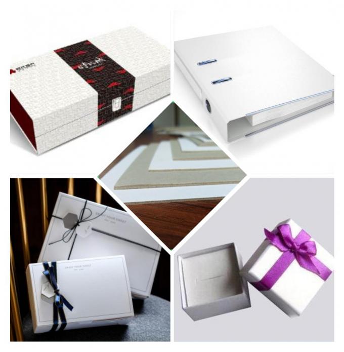 100 White Coated Recycled Board CCNB Board 1 3mm Thick Sheet