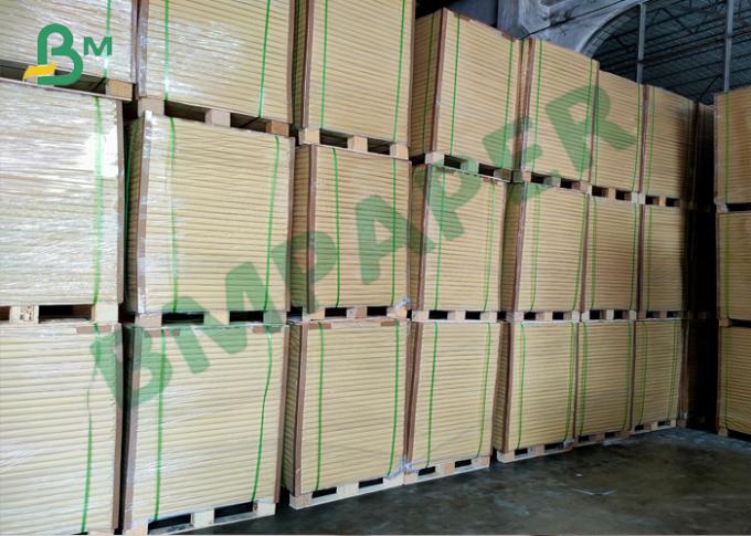 Two Sided Bleached 0.6mm Absorbent Pulp Board Sheets For Coasters