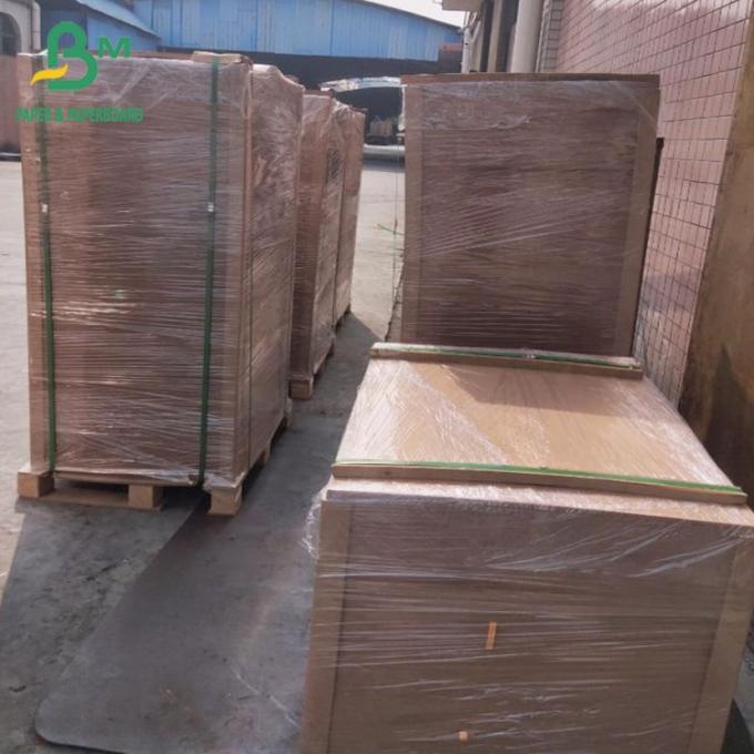 Take Out Boxes 300gsm Unbleached Kraft Brown Paper For Food Containers 0