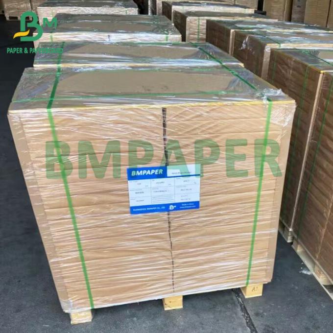 Extensible Paper Semi Extensible Brown Kraft Paper Cement Kraft Bags Paper 90gsm 50kg
