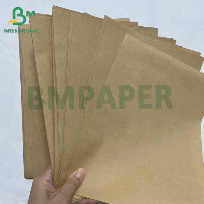 Extensible Paper 70gsm 90gsm Semi Extensible Brown Kraft Paper For Packaging Bag