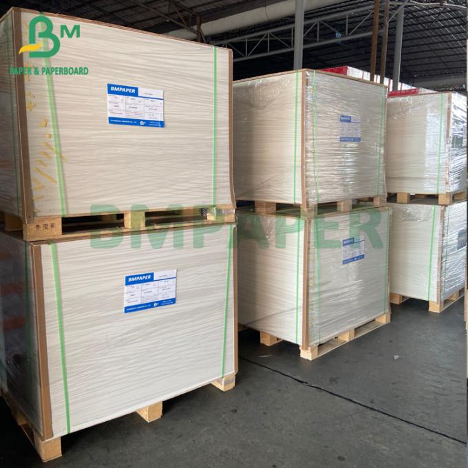 50gsm Bleached Kraft Paper Machine Glazed ( MG ) OBA Free paper