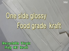 Food Grade MG White Kraft Craft Paper