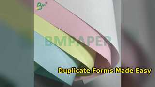 Carbonless Paper For Duplicate Forms Multi Colors