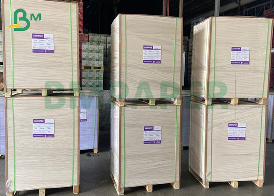 Double Sided Bleached Color Laminated Duplex Board White Back 2mm 3mm thick