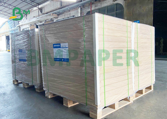 Oil Proof 90gsm 450gsm PE Coated Kraft Linerboard For Hamburger Box