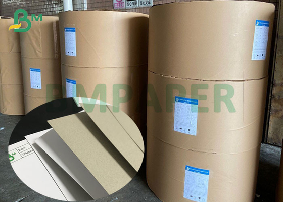 jumbo rolls 350g 400g C1S Gray Back Duplex Paper Board For Packaging Box
