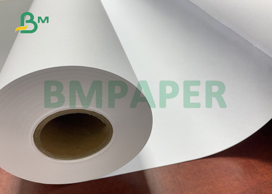 620 * 150m Wide Format Bond Plotter Paper Roll For Engineering Drawing