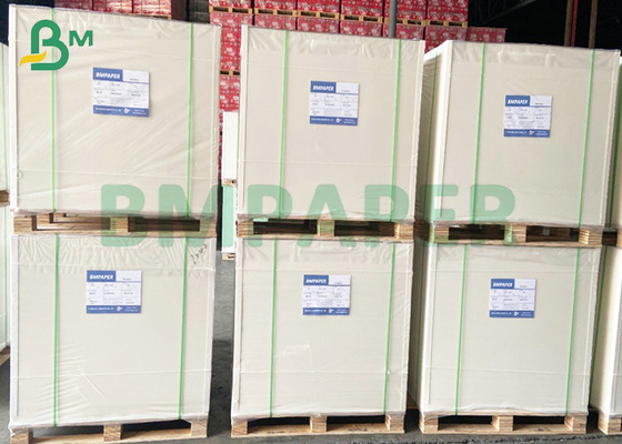 350g Glossy Surface White FBB Ivory Board For Making Cosmetics Packaging Box