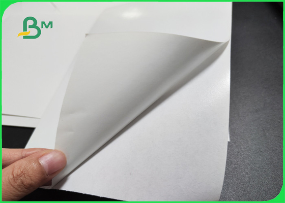 80gsm Semi Gloss Sticker Paper For Logistics Industry 24 x 42inch High Strength