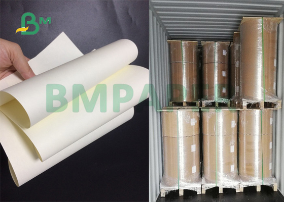 Comfortable Reading 80g 100g 120g Yellowish Bulky Book Paper For Book Publication