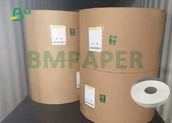 70g ECO Thermal Paper Hot Melt 62g White Glassine Liner Water Based