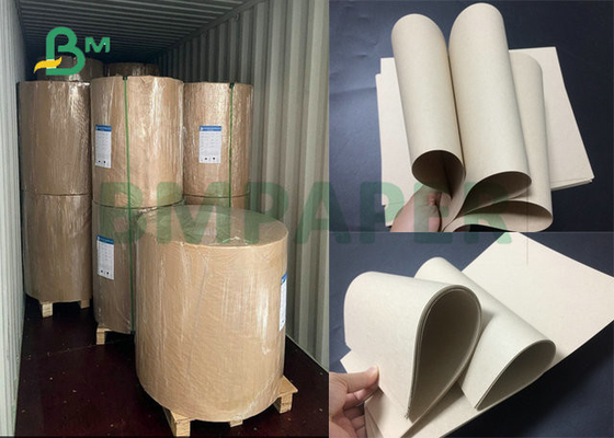 150gsm 190gsm Brown PCB Kraft Liner Board Roll With High Temperature Resistant