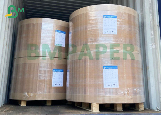 High Strength 80g 90g Cement Bags Kraft Paper Material 25kg 30kg