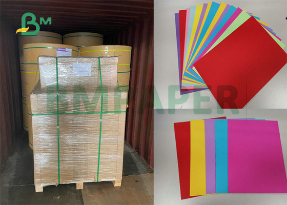 65 x 100cm 180gsm 200gsm 220gsm Colored Normal Cardboard Sheet For Offset Printing