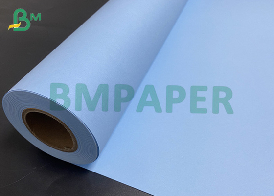 80g Plotter Paper Double Side Blue Engineering Copy Paper 620mm x 50 150m Length