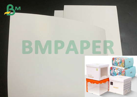 325gsm 350gsm C1S Coated Ivory Board White Back For Pharmaceutical Packaging Box