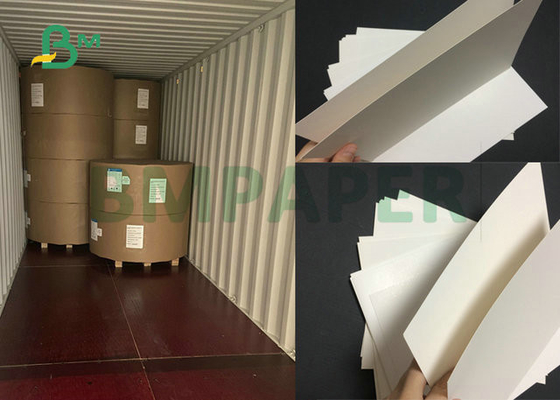 0.41mm 0.56mm Thick Coating One Side Solid Bleached Sulfate Board For Package Box