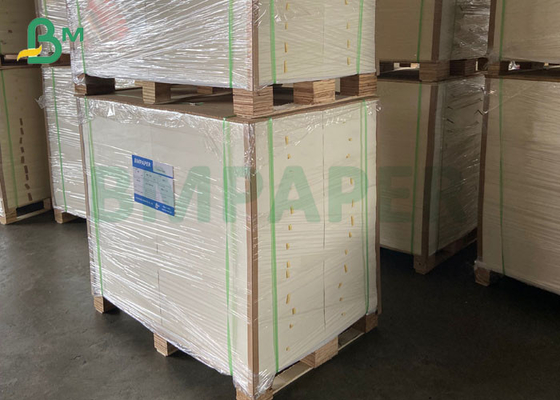 High Bulk Fold C1S Text Cover 14PT 24PT SBS Paper Board Sheets 21 * 30&quot;