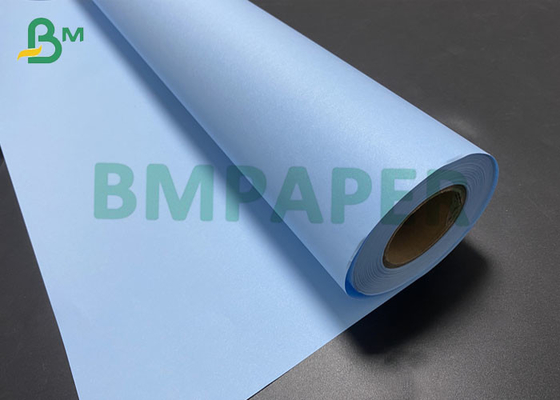 80gsm Blue Plotting Printing Paper Roll For Inkjet Printing 610mm 620mm